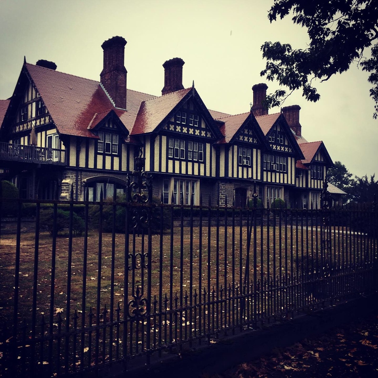 Coal baron mansion.